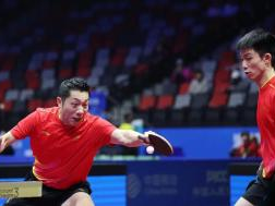 上海乒乓球男团胜江苏 许昕取两分