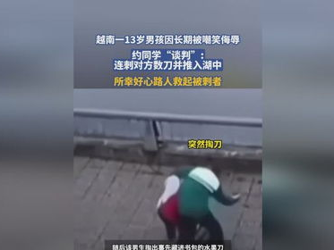 越南13岁男孩因被嘲笑连刺同学数刀