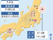 日本岩手县附近海域再发强震
